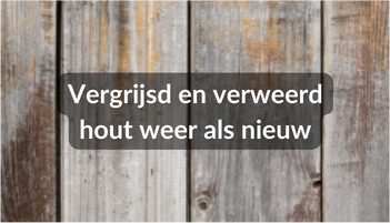 Vergrijsd hout
