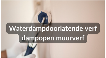 Waterdampdoorlatende verf