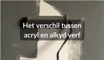 Acryl vs Alkyd verf