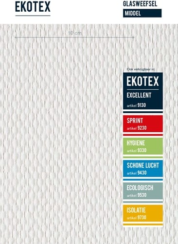 Ekotex isolatie Glasweefselbehang 