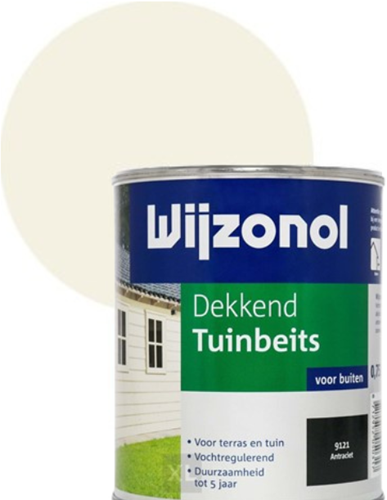 Wijzonol Dekkend Tuinbeits Ral 9001 