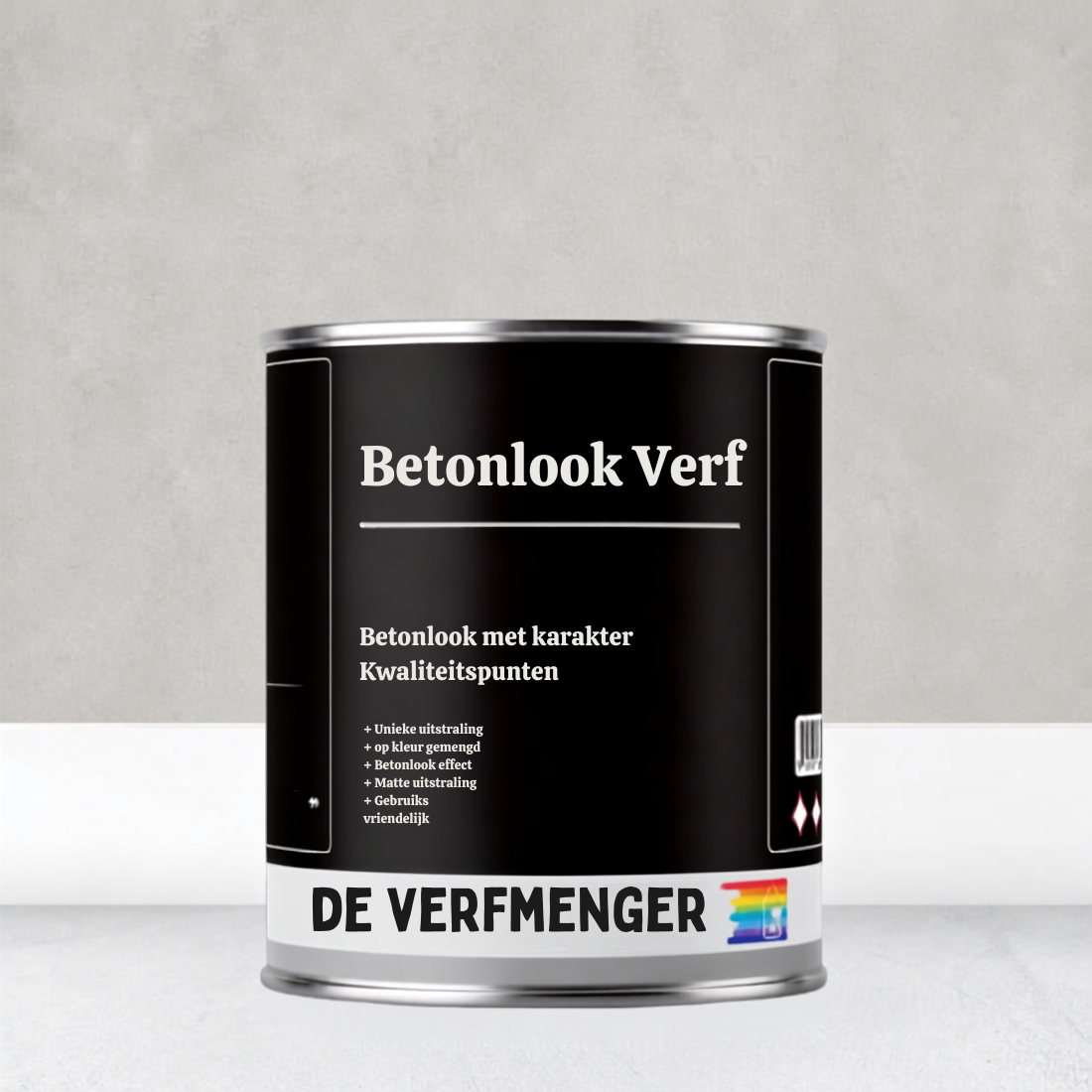 Betonlook Verf Beige-Grijs No. 02 - 12 m²