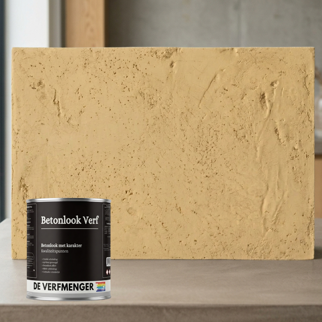 Betonlook Verf Sahara Zand No. 05 - Kleurstaal