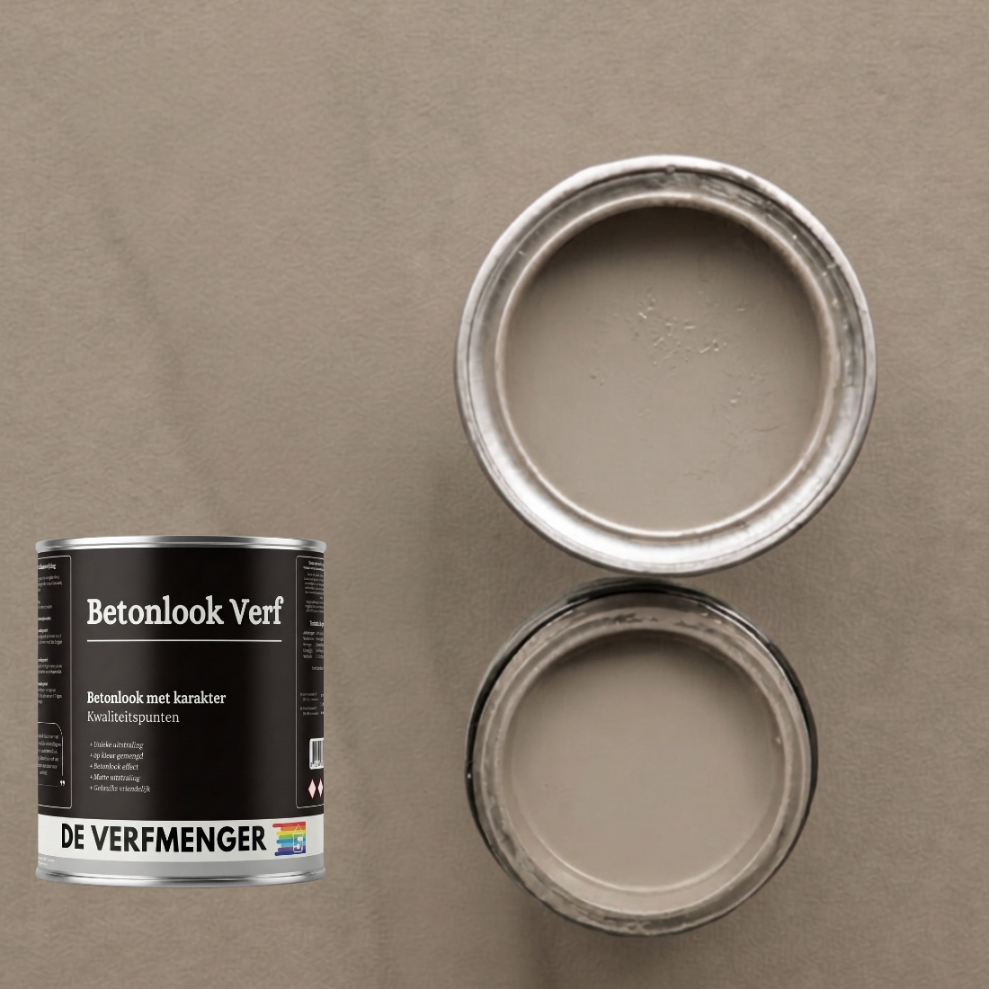 Betonlook Verf Taupé No. 100 - 100ml tester