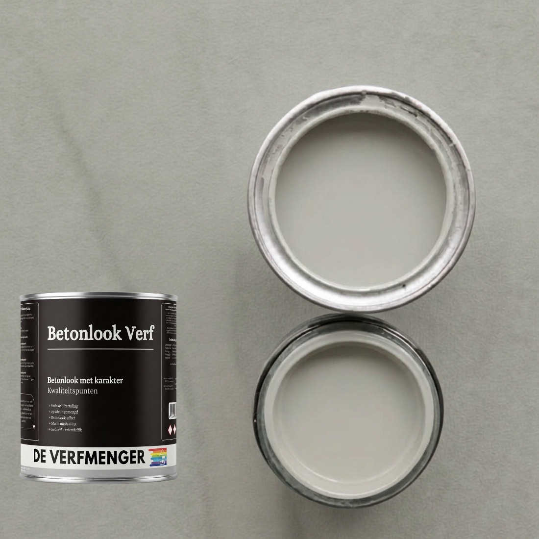 Betonlook Verf Echt Taupé No. 102 - 100ml tester