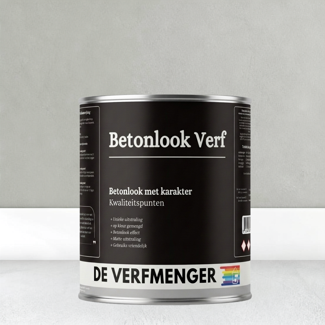 Betonlook Verf Echt Taupé No. 102 - 12 m² + Primer