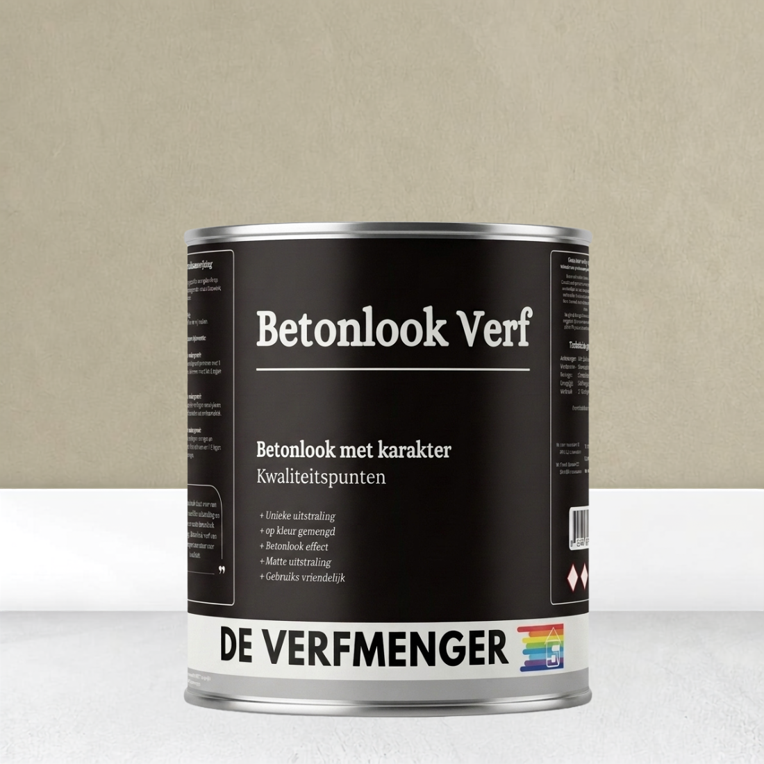 Betonlook Verf Dessert Clay No. 105 - 12 m²