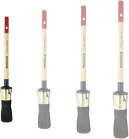 Anza Titanium Aqua Round Brush