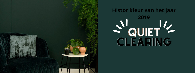 Histor kleur van het jaar 2019 | Quiet Clearing