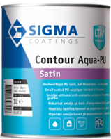 Sigma Contour Aqua Satin 1 liter