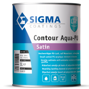 Sigma Contour Aqua Satin 1 liter