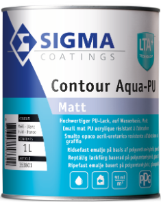 Sigma Contour Aqua Matt 1 liter