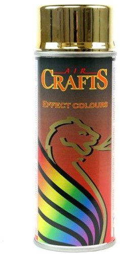 Motip Air Crafts Spray Deco Goud & Zilver Chroom Effect