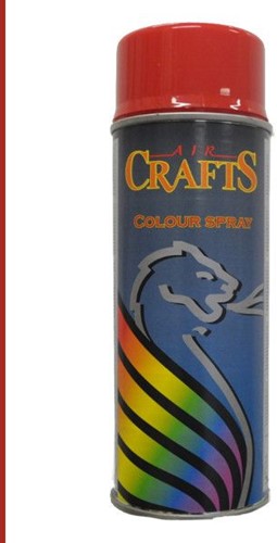 Crafts Spray RAL 3000 Flame Red | Vuurrood | Hoogglans