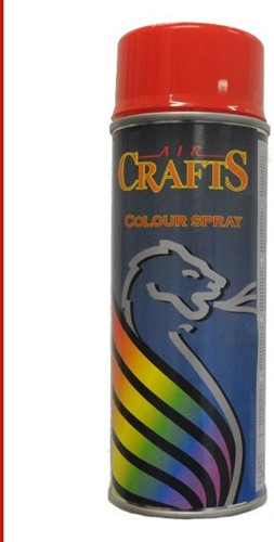 Crafts Spray RAL 3020 Traffic Red | Verkeersrood | Hoogglans