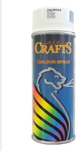 Crafts Spray RAL 9010 Pure White | Zuiver wit | Hoogglans 