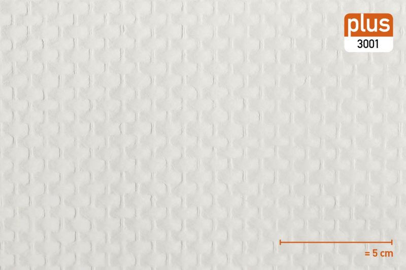 Glasvezelbehang plus 50 m2 Grove ruit # 3001 (140 gram) afbeelding