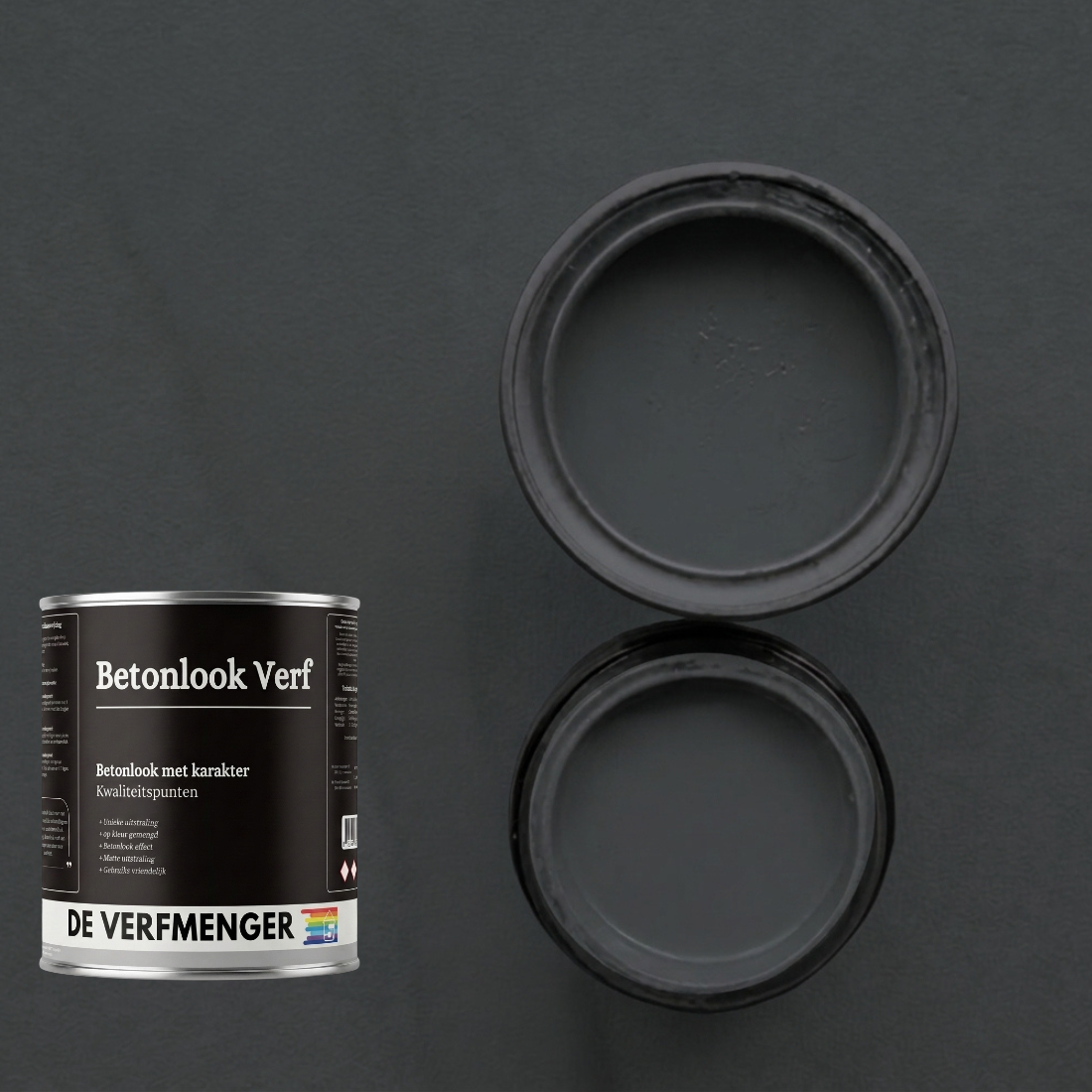 Betonlook Verf Off-Black No. 310 - 100ml tester