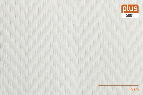 Glasvezelbehang plus 50 m2 Visgraat # 5001 (195 gram)