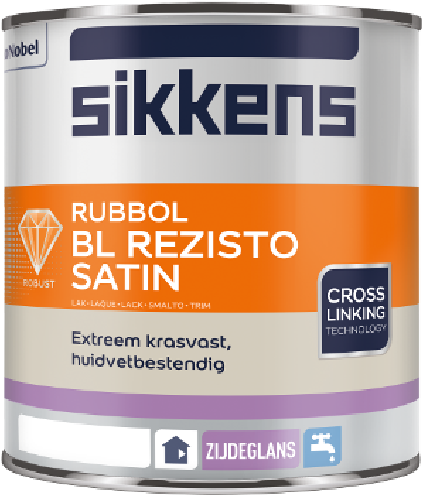 Besmettelijke ziekte Regulatie Toneelschrijver Sikkens Rubbol BL Rezisto Satin RAL 9010 Kopen | SALE tot -65% | De  Verfmenger