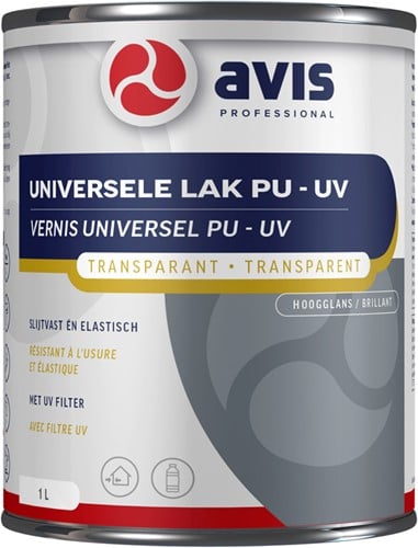 Avis Universele lak PU-UV Gloss 