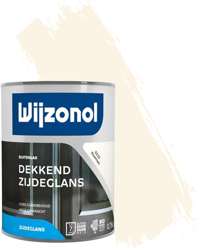 Wijzonol Dekkend Zijdeglans RAL 9001
