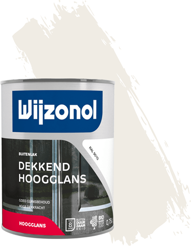 Wijzonol Dekkend Hoogglans RAL 9010
