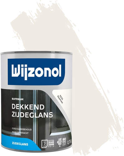 Wijzonol Dekkend Zijdeglans RAL 9010