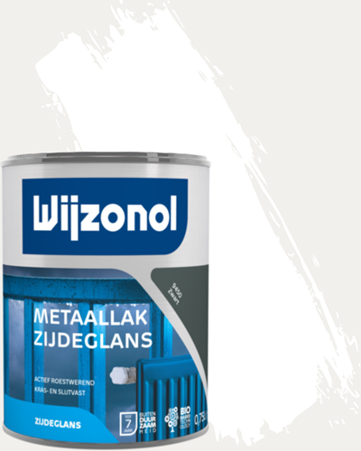 Wijzonol Metaallak Zijdeglans RAL 9010