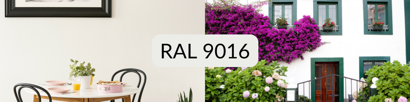 RAL 9016 - Verkeerswit