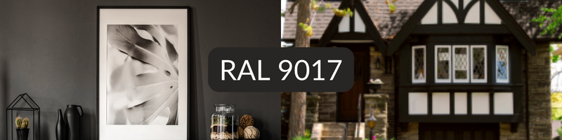 RAL 9017 - Verkeerszwart