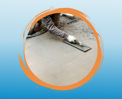 Self-leveling floor paint 