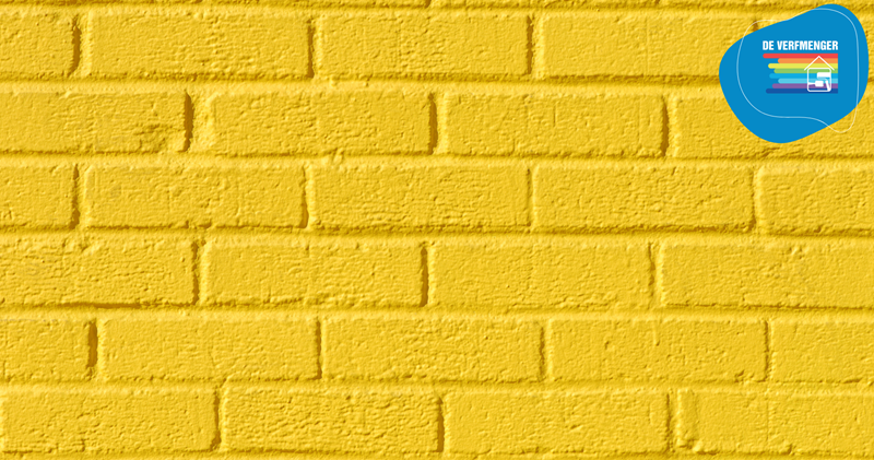 Bakstenen muur verven