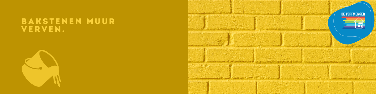 Bakstenen muur verven