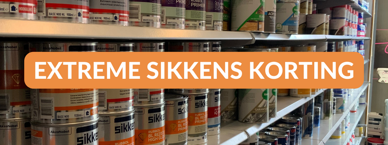 Extreme Sikkens Korting Winkel Leeuwarden