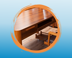 Transparent furniture paint