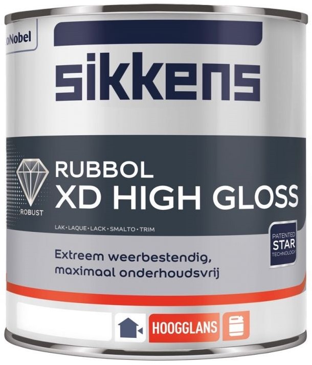 Renaissance Sympton Inhalen Sikkens Rubbol XD High Gloss RAL 7016 Verfmenger