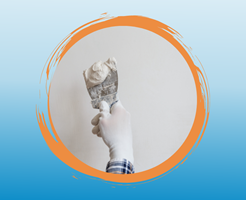 Filler and putty paint 