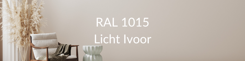 RAL 1015 Licht ivoor