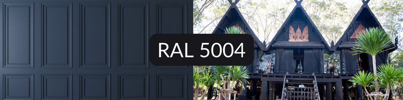 RAL 5004 Zwartblauw