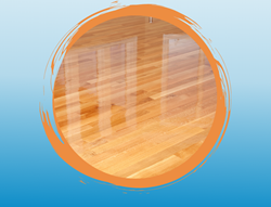 Transparent floor finis