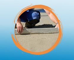 Sand cement screed