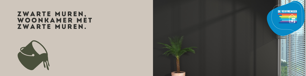 Zwarte muur woonkamer | Zwarte muren