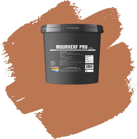 Muurverf Pro Real Red Terra - Flexa Pure  (WIT)