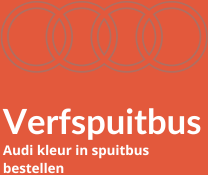 Verfspuitbus Audi