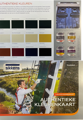 Authentieke Kleurenkaart | Sikkens Kleurenkaart