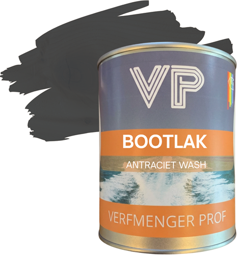 VP Platina Bootlak - Hoogglans - Antraciet Wash