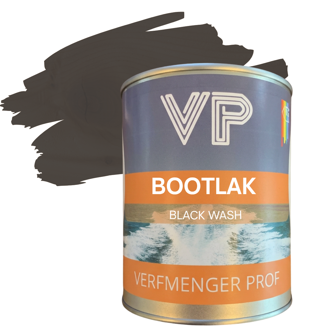 VP Platina Bootlak - Hoogglans - Black Wash
