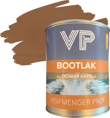 VP Platina Bootlak - Hoogglans - 1 liter - Donker Eiken