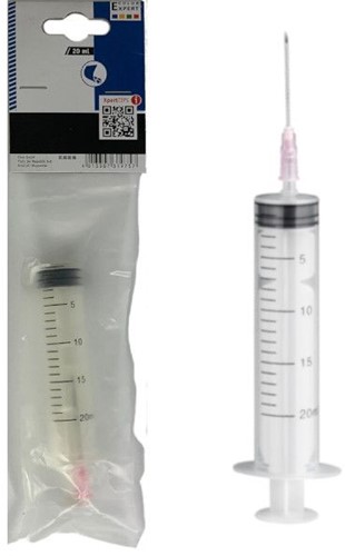 Behanglijmspuit 20ml